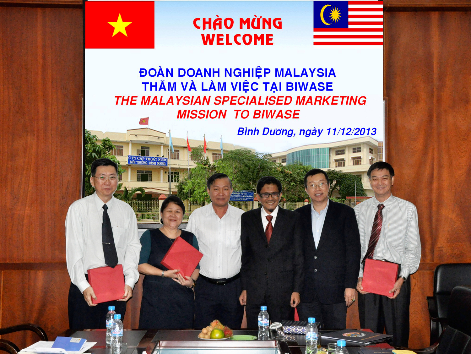 Malaysia trade mission seeking for cooperation with BIWASE